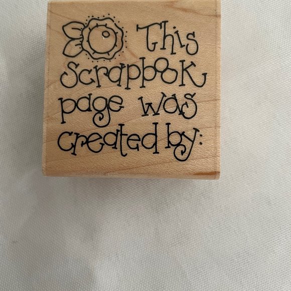 JRL Design Vintage Scrapbook Wood Mounted Stamps, Card Making, Photo Albums - Picture 12 of 15